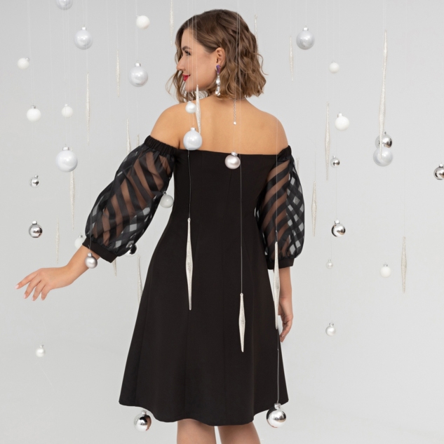 Платье Королева вечера (с силиконовыми лямками) 