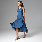 Сарафан Вкус жизни. Состав: 80% хлопок, 15% п/э, 5% спандекс