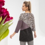 Туника Геометрия стиля (шик). Состав: 65% п/э, 30% вискоза, 5% спандекс