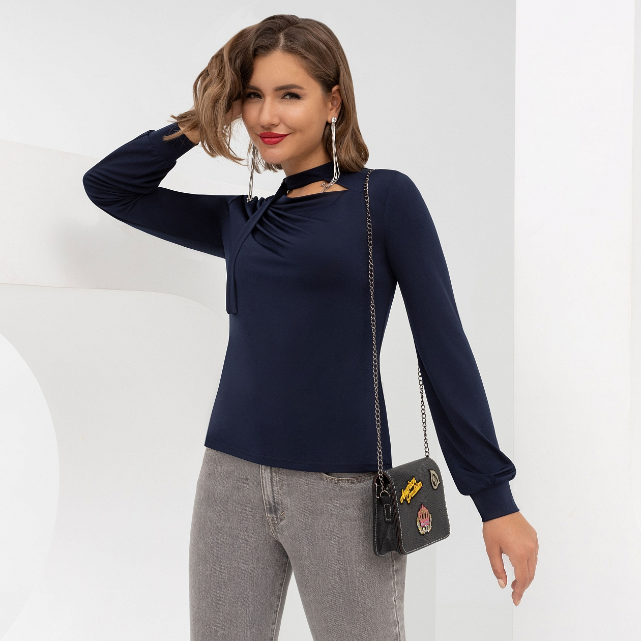 Водолазка Ювелирная работа (таинственная). Состав: 95% п/э, 5% спандекс