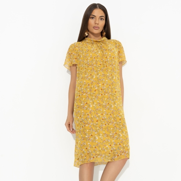 Платье Мечтательная (желтый)