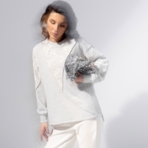 Границы нежности (серый). Состав: 50% хлопок, 45% п/э, 4% спандекс, 1% метал. нить