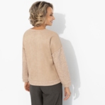 Лонгслив Твёрдый характер. Состав: 46% вискоза, 28% п/э, 21% нейлон, 5% спандекс