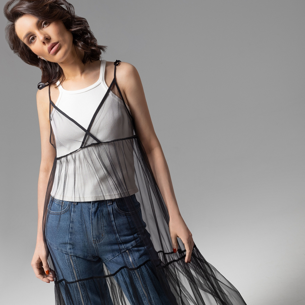 Сарафан Модный ритм жизни. Состав: 100% нейлон