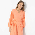 Восхитительные охваты (теплый коралл). Состав: 72% п/э, 22% вискоза, 6% спандекс