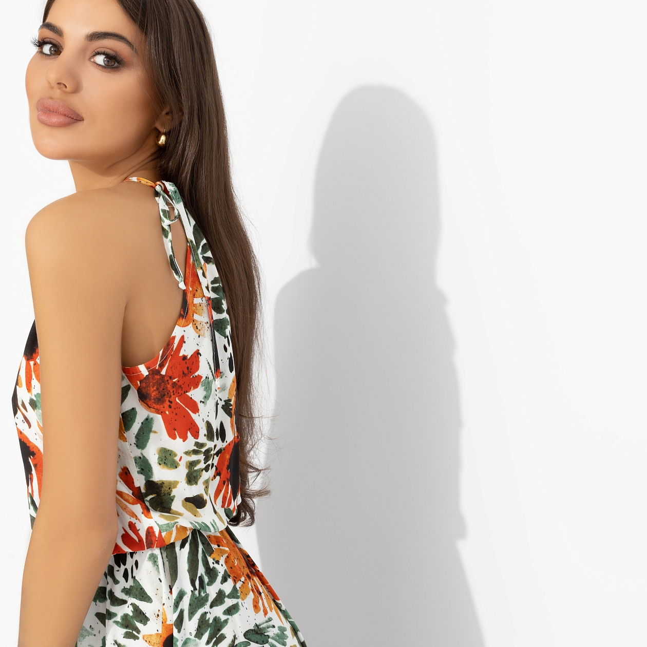 Сарафан Внезапное свидание (яркая). Состав: 100% вискоза