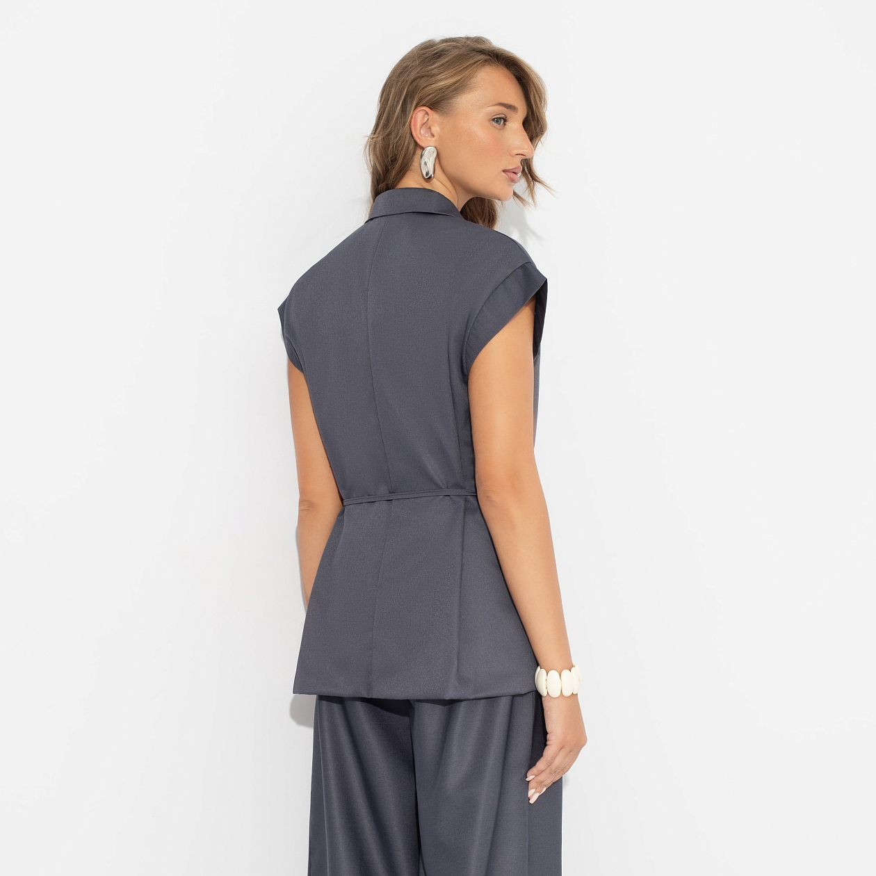 Слишком модно (серый). Состав: 85% п/э, 15% вискоза