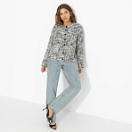 Бомбер Стиль вне времени. Состав: 65% п/э, 30% вискоза, 5% эластан