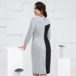 Платье Совет от кутюрье (имидж). Состав: 65% п/э, 30% вискоза, 5% эластан