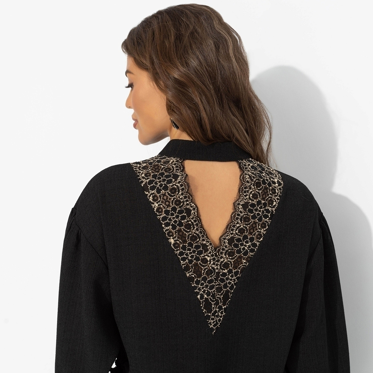 Невозможно оторваться (черная). Состав: 38% лен, 30% вискоза, 30% п/э, 2% спандекс