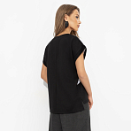 Футболка Хочу чуда. Состав: 65% п/э, 30% вискоза, 5% стрейч