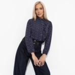 Блуза Стильный бенефис (фэшн). Состав: 95% п/э, 5% эластан