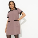 Платье За день до отпуска (beige). Состав: 95% п/э, 5% спандекс