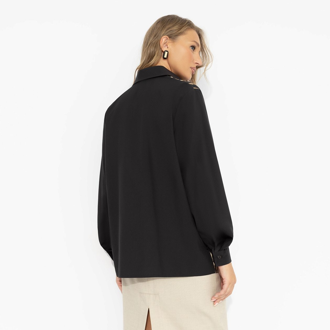 Лабиринт обещаний (леопард). Состав: 65% п/э, 30% вискоза, 5% эластан