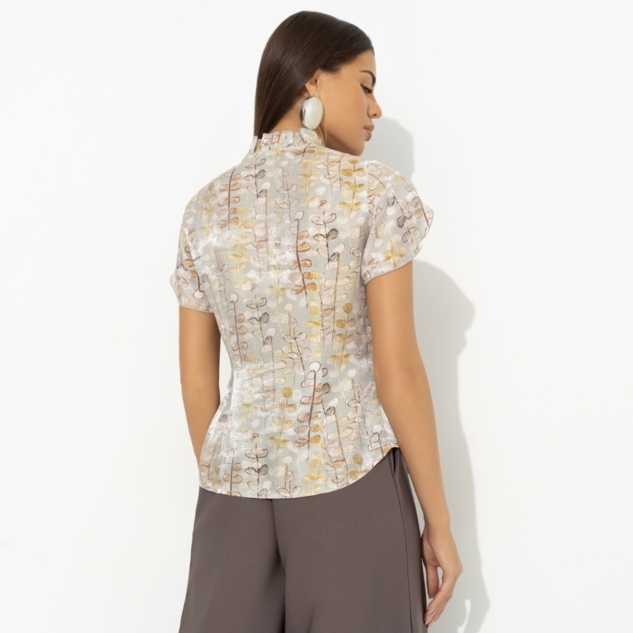 Блуза Лёгкий шик, тяжёлый эффект 