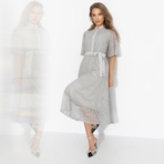 Платье Моя итальянская история (милан, с поясом). Состав: 95% п/э, 5% спандекс