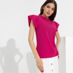 Блуза Принцесса стиля (love). Состав: 97% п/э, 3% эластан