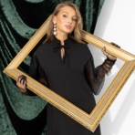 Платье Море волнуется (люкс). Состав: 60% п/э, 37% вискоза, 3% спандекс