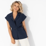 Слишком модно (deep blue). Состав: 67% полиэстер, 30% вискоза, 3% спандекс