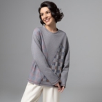 Лонгслив Стиль вне закона. Состав: 50% п/э, 35% вискоза, 12% нейлон, 3% спандекс