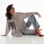 Стильный эксклюзив. Состав: 97% полиэстер, 3% спандекс