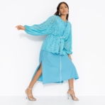 Двойка Цвет нежности (turquoise, 2 в 1). Состав: 65% п/э, 30% вискоза, 5% эластан