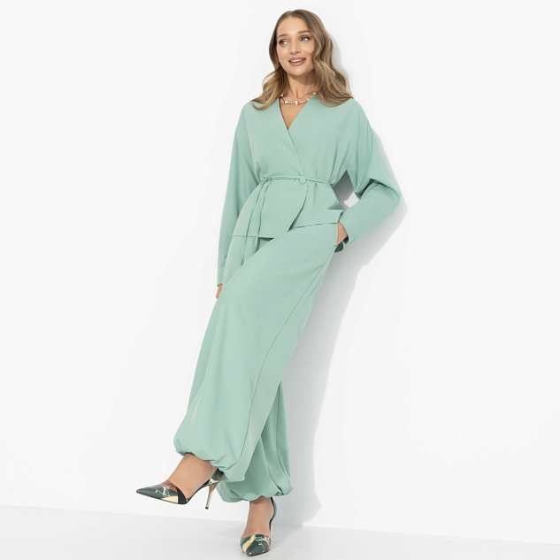 Брючный костюм Стиль говорит (2 в 1, мята)  