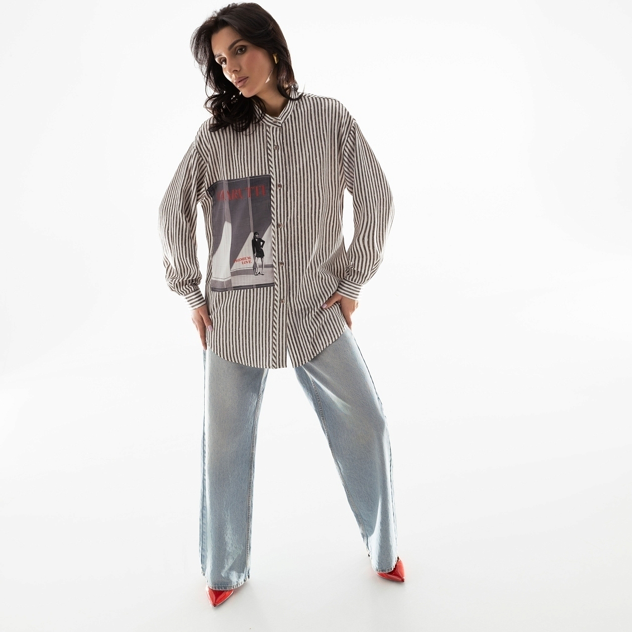 Стильный эксклюзив. Состав: 97% полиэстер, 3% спандекс