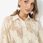 Блуза Теория красоты (айвори). Состав: 80% вискоза, 20% п/э