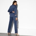 Брючный комплект Стильный абсолют (элегант, 2 в 1). Состав: 65% п/э, 30% вискоза, 5% спандекс