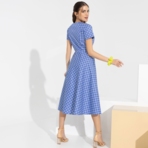 Платье Тонко чувствую (с ремешком). Состав: 50% хлопок, 45% п/э, 5% спандекс