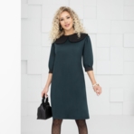 Платье Кутюр-шоу (грин). Состав: 95% п/э, 5% эластан