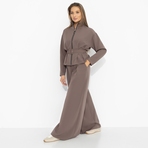 Брючный костюм Так выглядит уверенность (2 в 1, с поясом). Состав: 95% полиэстер, 5% эластан