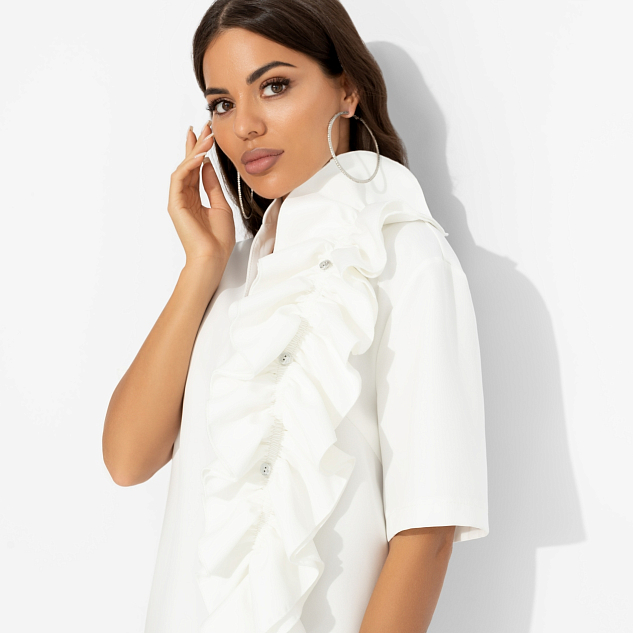 Платье Сияние глянца (white)