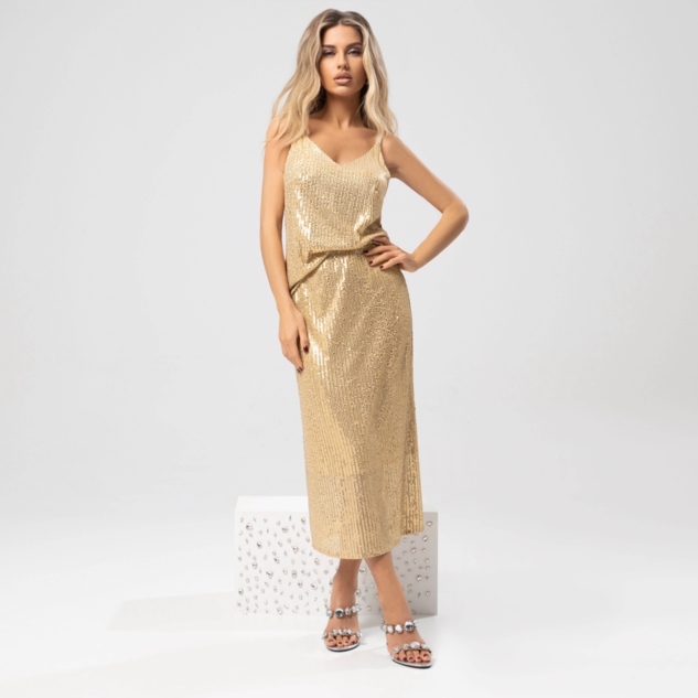 Юбка Сияние гламура (hot bronze) 