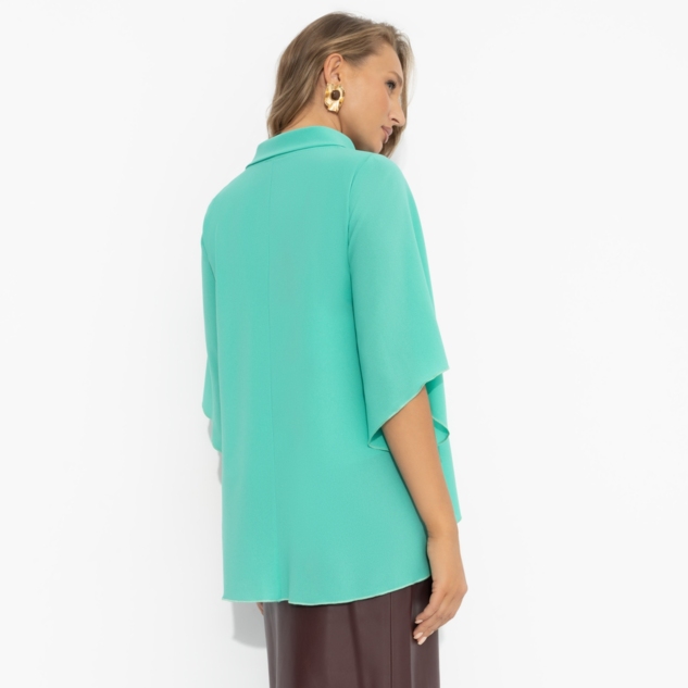 Блуза Невероятная красотка (мятная) 