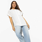 Блуза Изящный намёк. Состав: 80% п/э, 15% лен, 5% спандекс