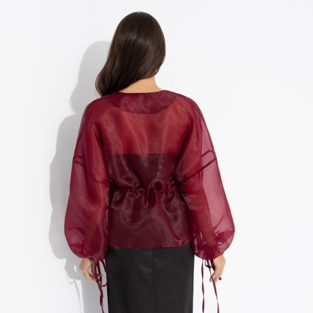 Жакет Вершина восхищения (бордовый) 