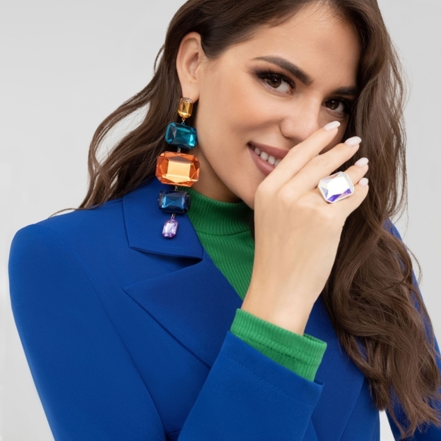 Жакет Шоу-показ (сапфир) 