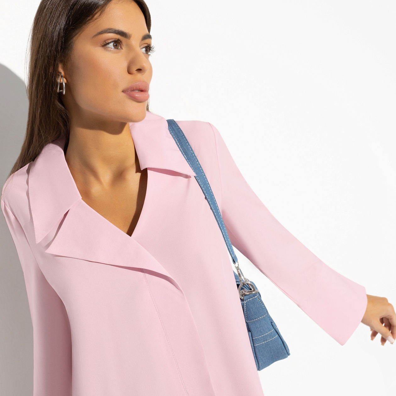 Блуза Амбассадор стиля (rose). Состав: 95% п/а, 5% эластан