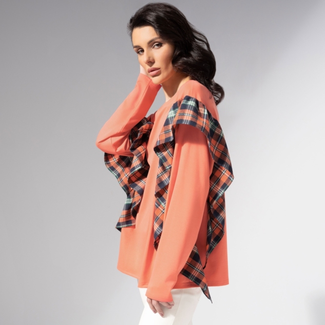 Лонгслив Гардеробная магия (лососевый) 