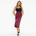 Откровенно шикарная (бордовая). Купить женский Юбка оптом от производителя.