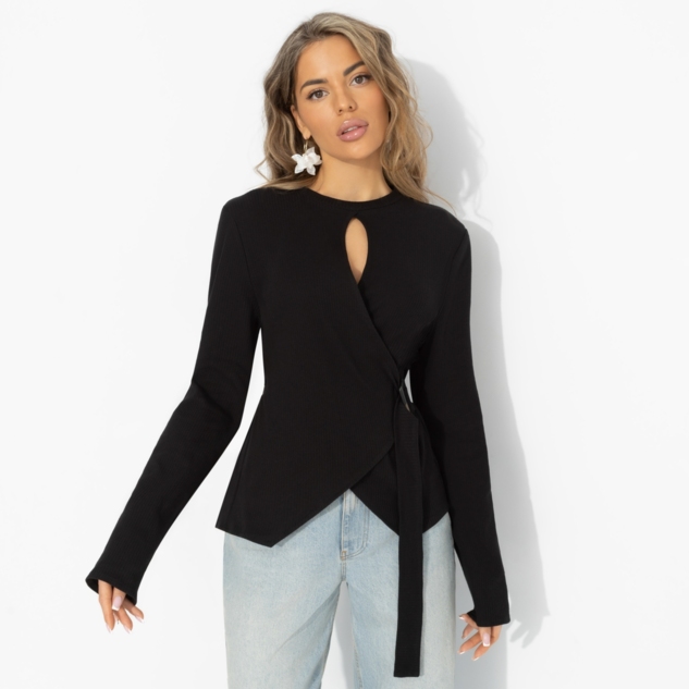 Джемпер Дерзкий минимализм (черный) 