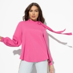 Блуза Подари мне цветы (passion). Состав: 95% п/э, 5% эластан