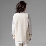 Искусство переговоров (beige). Состав: 40% лен, 30% хлопок, 30% полиэстер