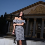 Платье-футляр Дерзкий тренд. Состав: 70% хлопок, 27% полиэстер, 3% эластан