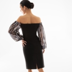 Платье-футляр Слишком роскошно. Состав: 67% полиэстер, 30% вискоза, 3% спандекс