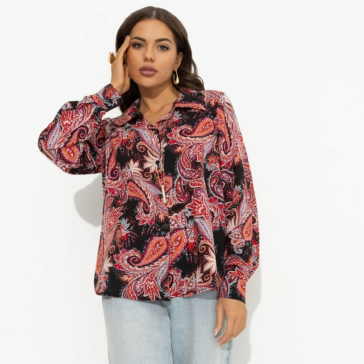 Цветущее очарование (эффектная). Состав: 100% полиэстер