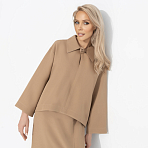 Комплект с юбкой Легкость эмоций (2 в 1, утренний кофе). Состав: 95% п/э, 5% эластан