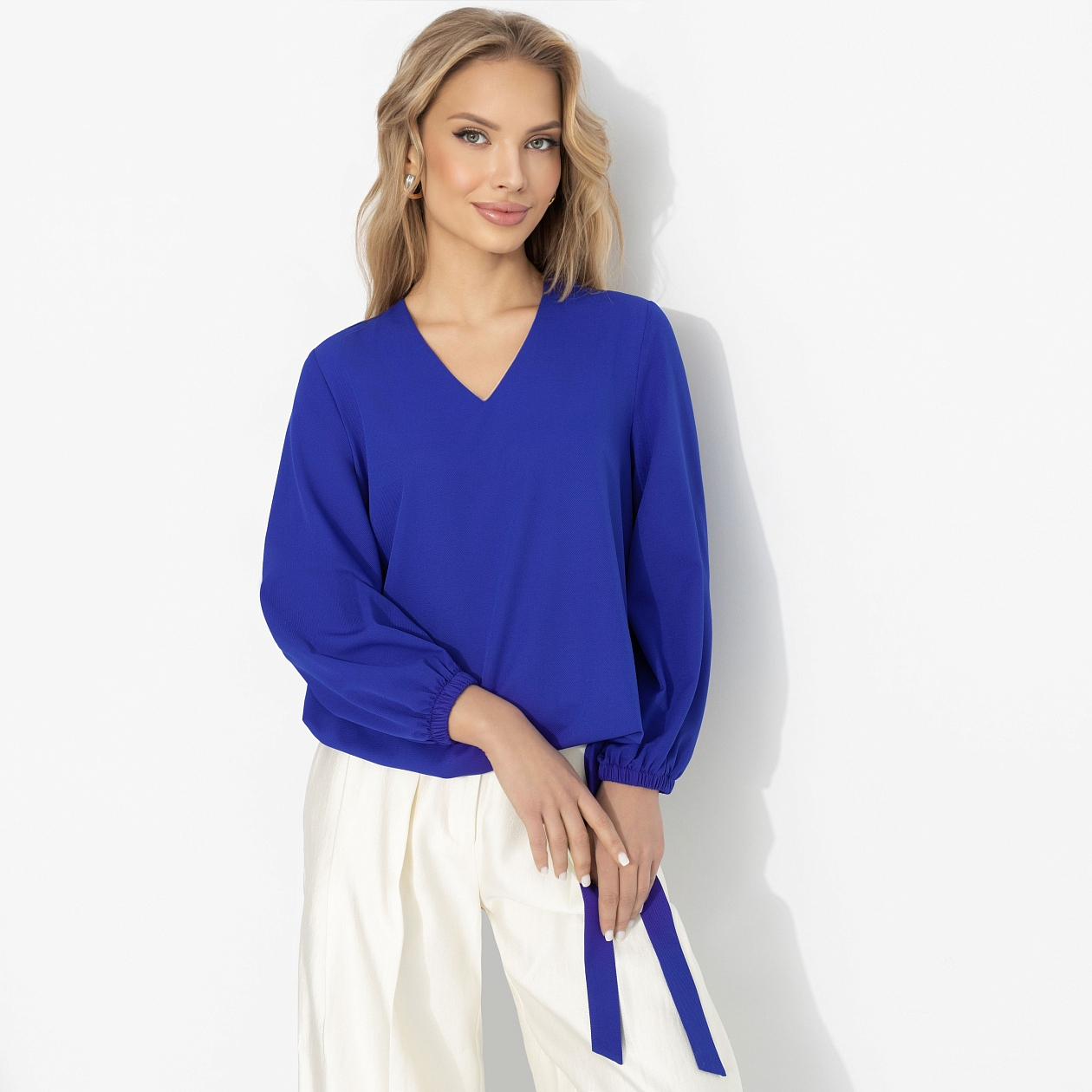 Блуза В зоне внимания. Состав: 95% п/э, 5% эластан